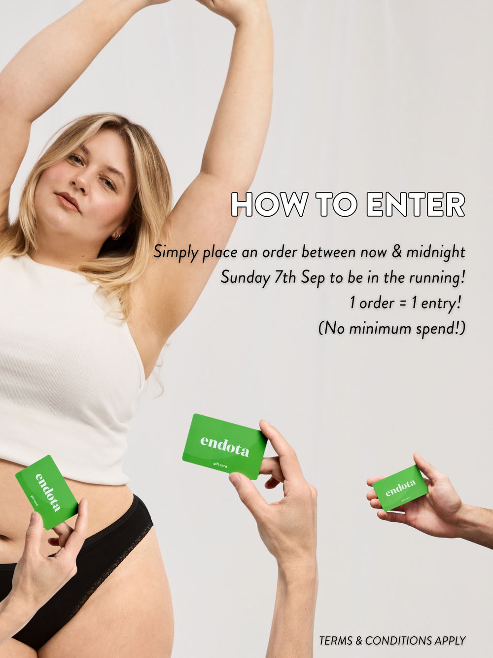 1 X Entry Into Our $500 Endota Spa Giveaway
